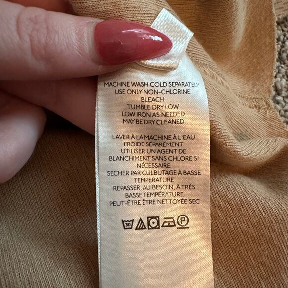 We the Free (Free People) light brown/tan textured tank top size S - Picture 6 of 10